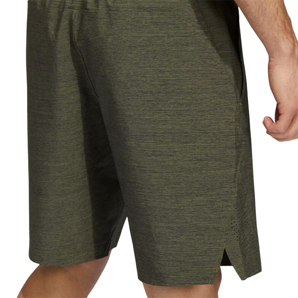 NWT adidas Men's Axis 20 Woven Heathered Shorts - Picture 4 of 6